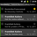 E-mail v mobilu – zprávy