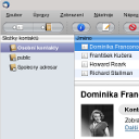 Thunderbird – adresář