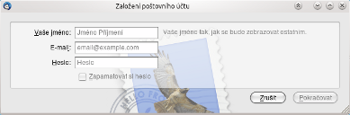 Nastavení Thunderbirdu